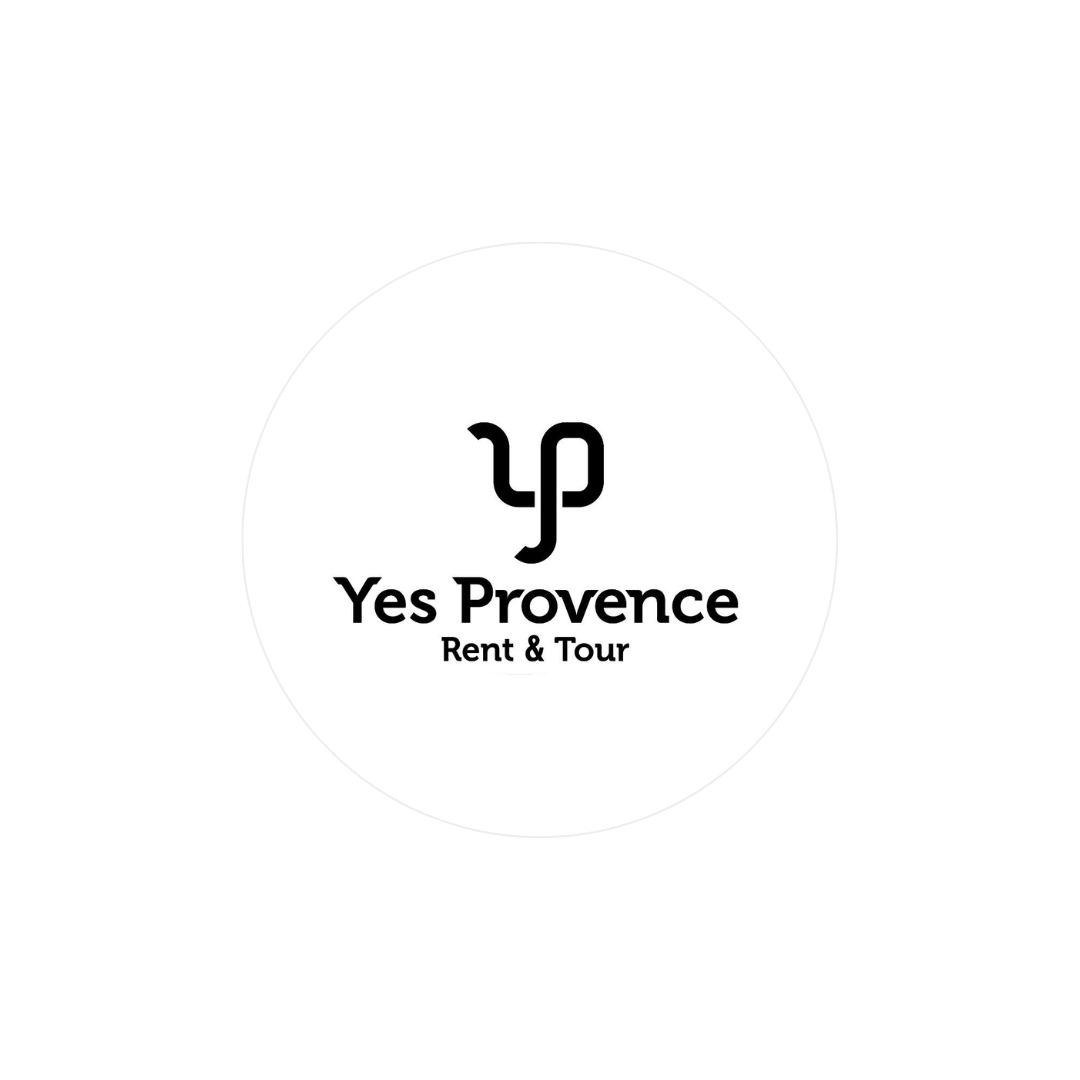 Logo officiel de Yes Provence Logo de la boulangerie D'ICI, avec typographie élégante et une illustration d'épi de blé stylisé dans la lettre "D".